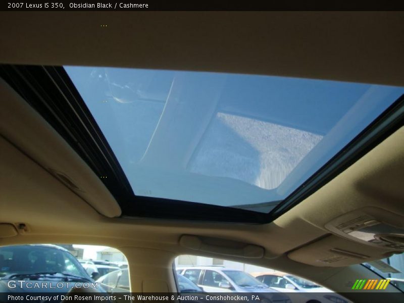 Obsidian Black / Cashmere 2007 Lexus IS 350