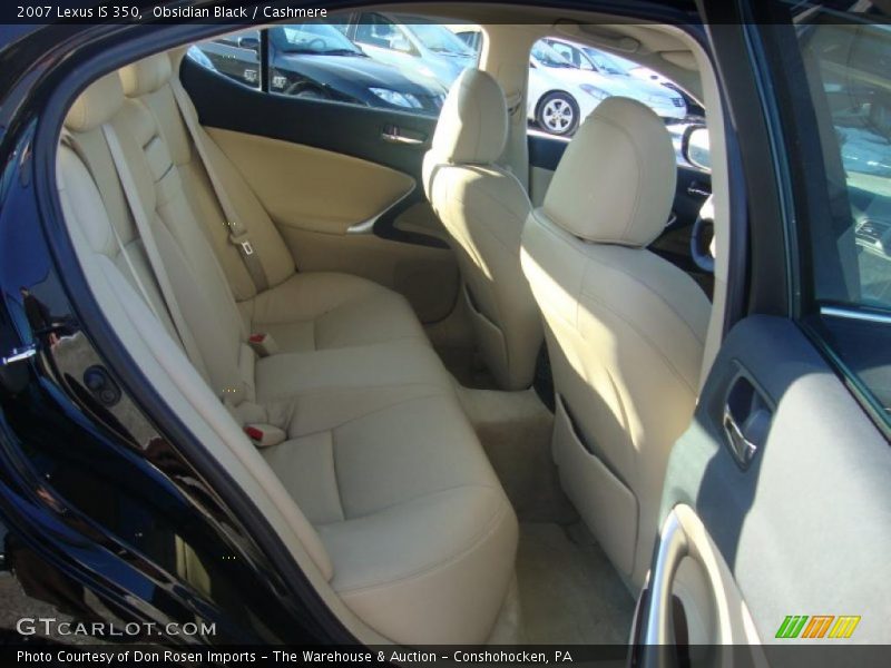 Obsidian Black / Cashmere 2007 Lexus IS 350
