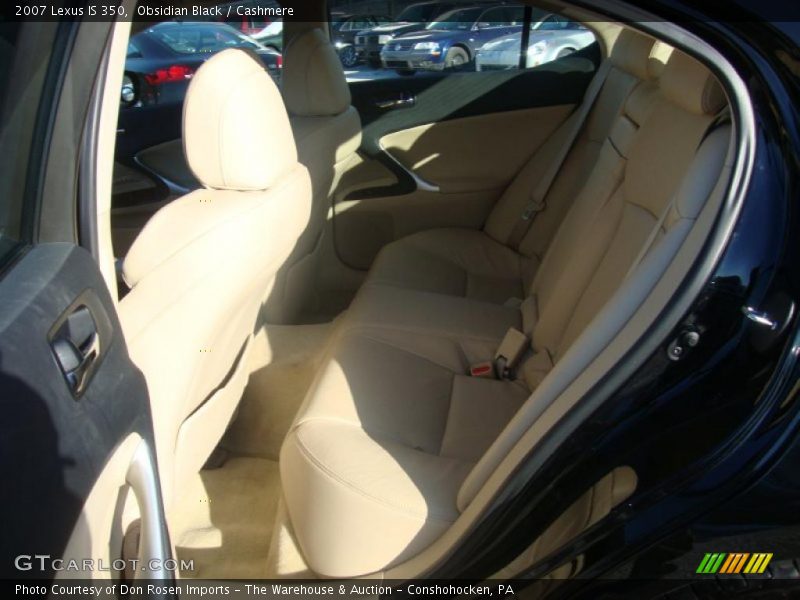 Obsidian Black / Cashmere 2007 Lexus IS 350