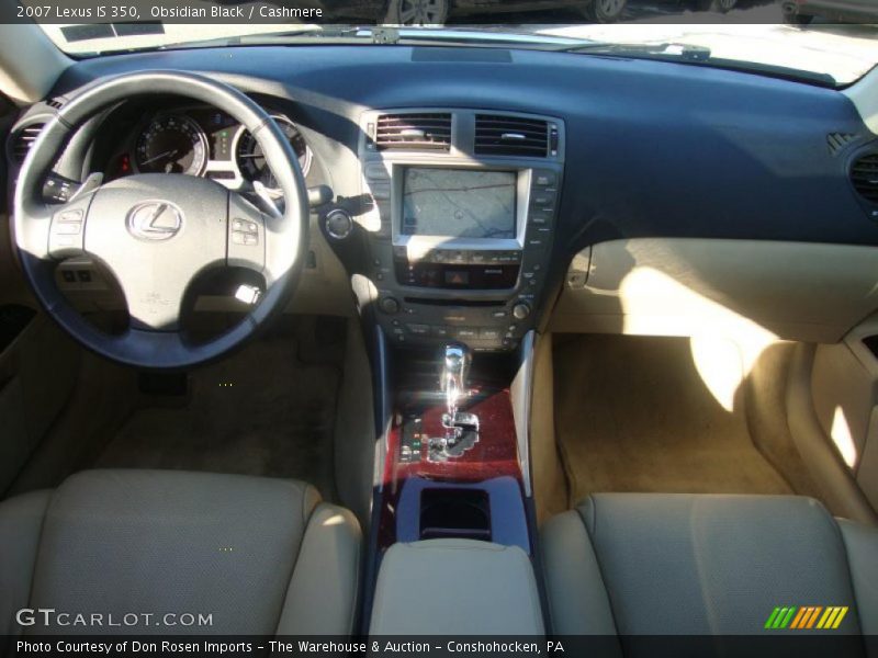 Dashboard of 2007 IS 350