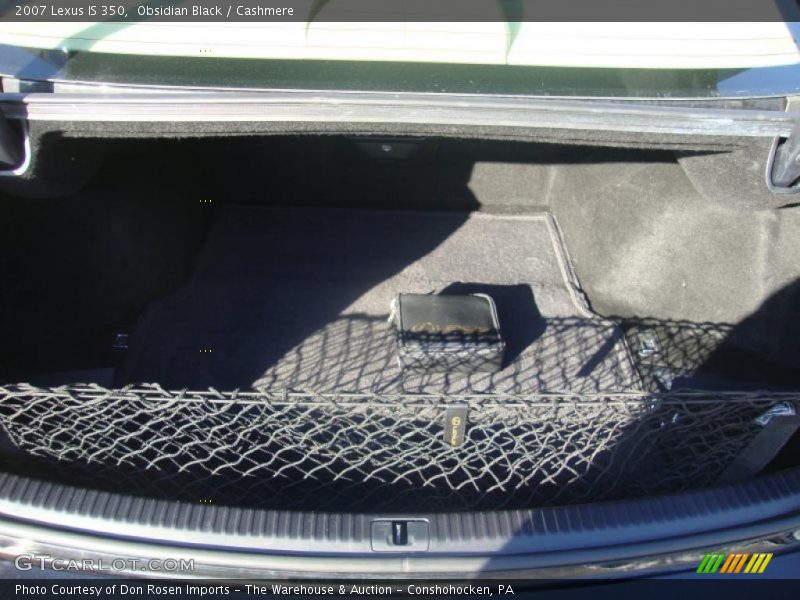Obsidian Black / Cashmere 2007 Lexus IS 350