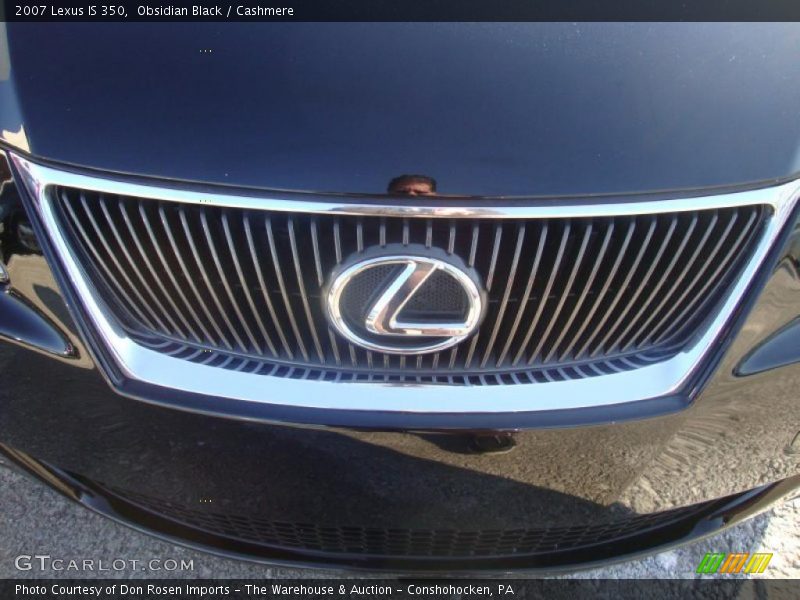 Obsidian Black / Cashmere 2007 Lexus IS 350
