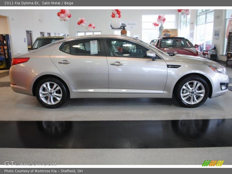 Satin Metal / Beige 2011 Kia Optima EX