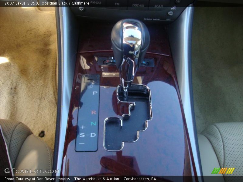 Obsidian Black / Cashmere 2007 Lexus IS 350