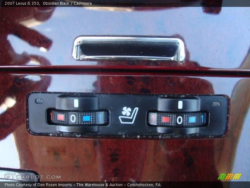 Obsidian Black / Cashmere 2007 Lexus IS 350