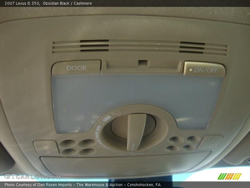 Obsidian Black / Cashmere 2007 Lexus IS 350
