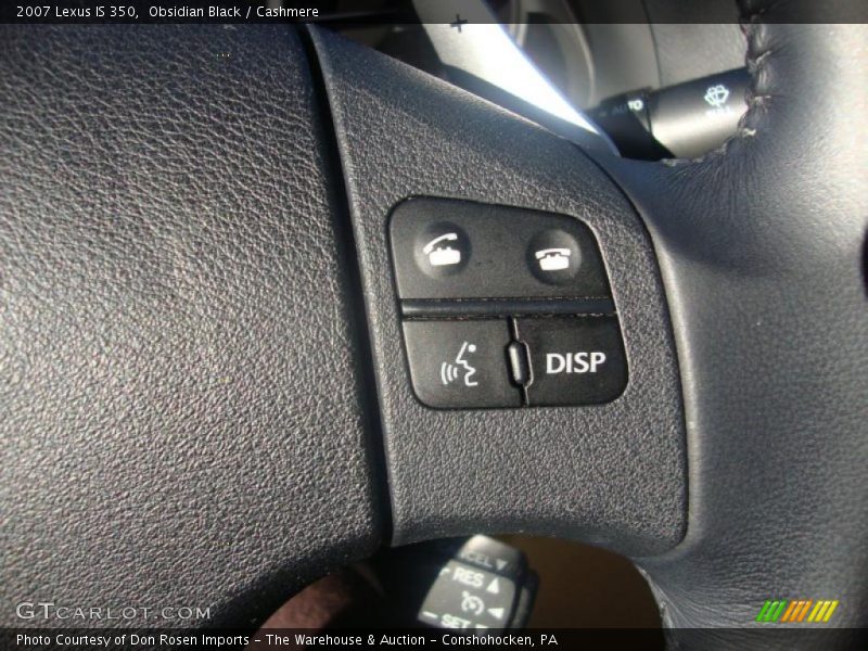 Obsidian Black / Cashmere 2007 Lexus IS 350