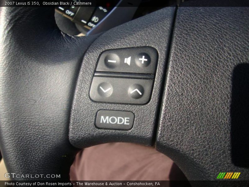 Obsidian Black / Cashmere 2007 Lexus IS 350