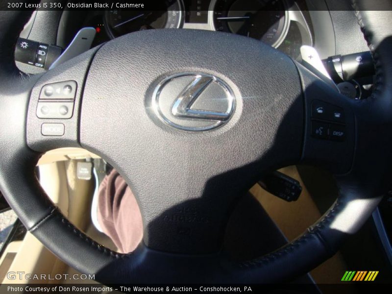 Obsidian Black / Cashmere 2007 Lexus IS 350