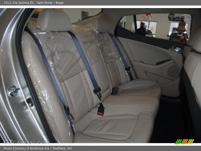 Satin Metal / Beige 2011 Kia Optima EX