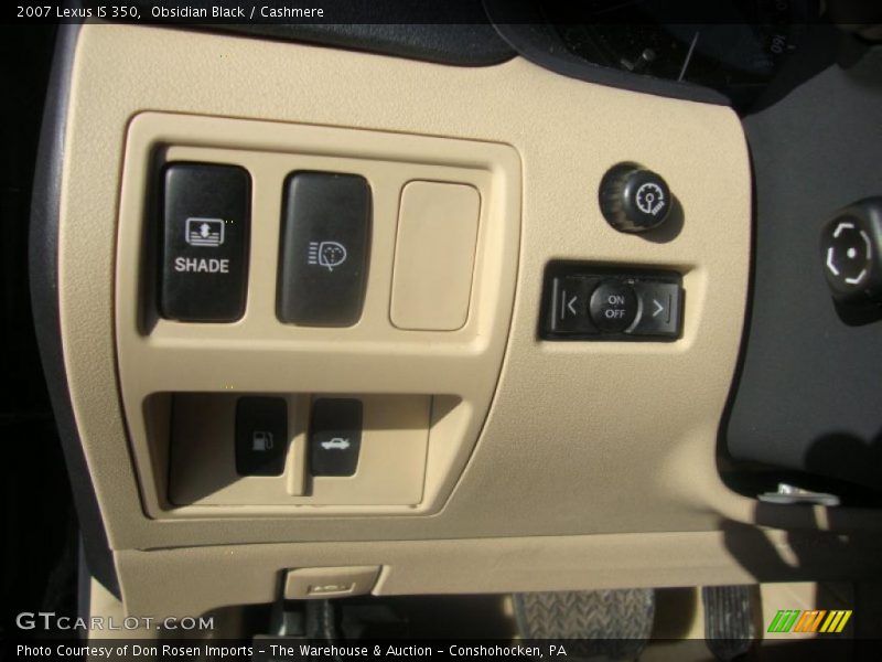 Obsidian Black / Cashmere 2007 Lexus IS 350