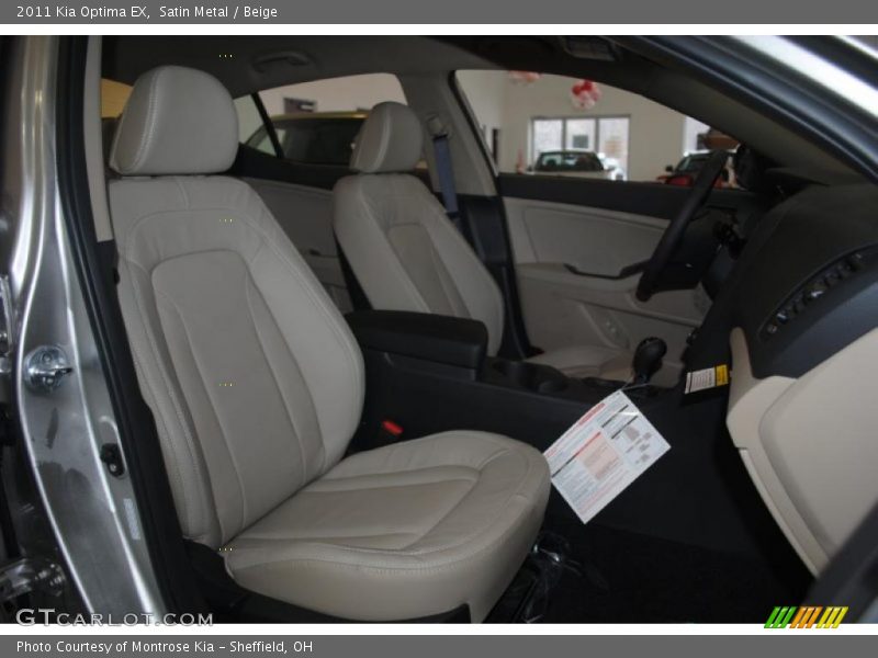 Satin Metal / Beige 2011 Kia Optima EX
