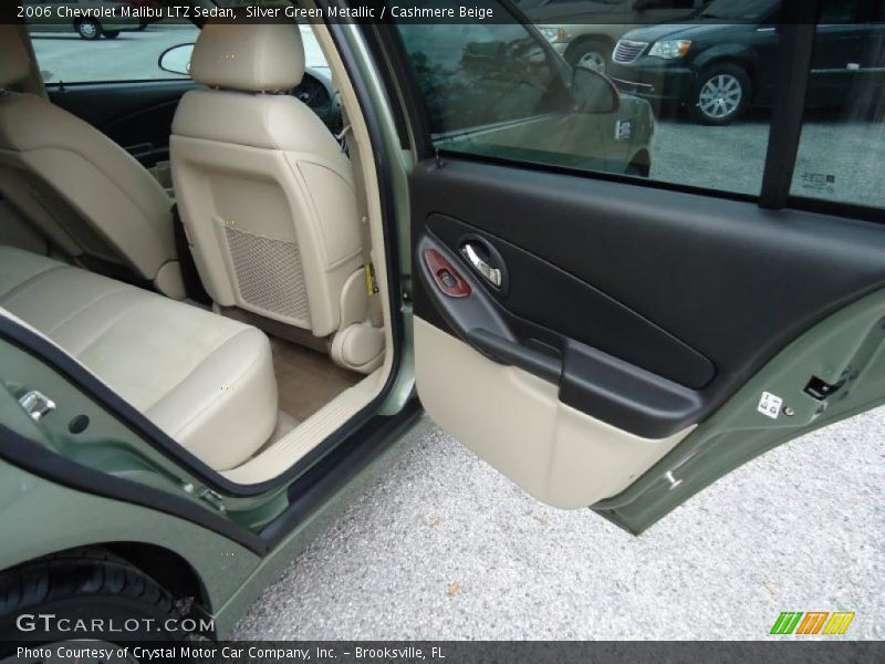 Silver Green Metallic / Cashmere Beige 2006 Chevrolet Malibu LTZ Sedan