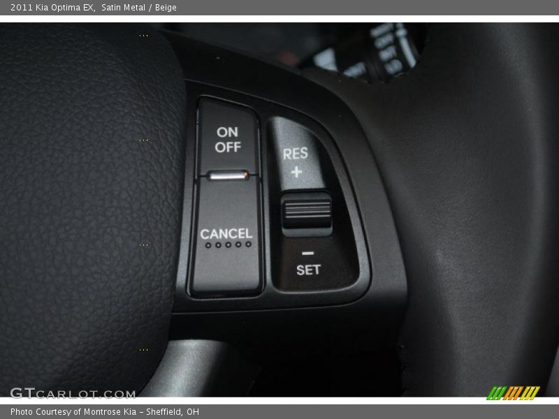Satin Metal / Beige 2011 Kia Optima EX