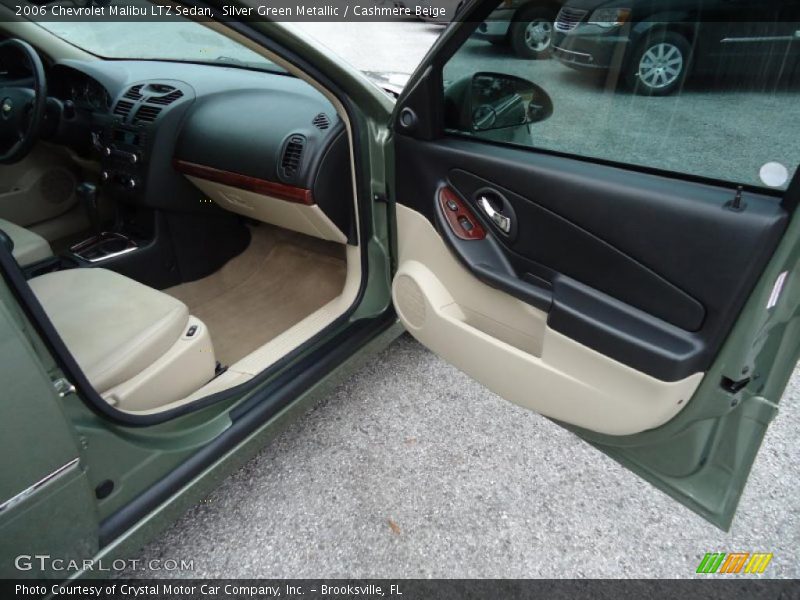 Silver Green Metallic / Cashmere Beige 2006 Chevrolet Malibu LTZ Sedan
