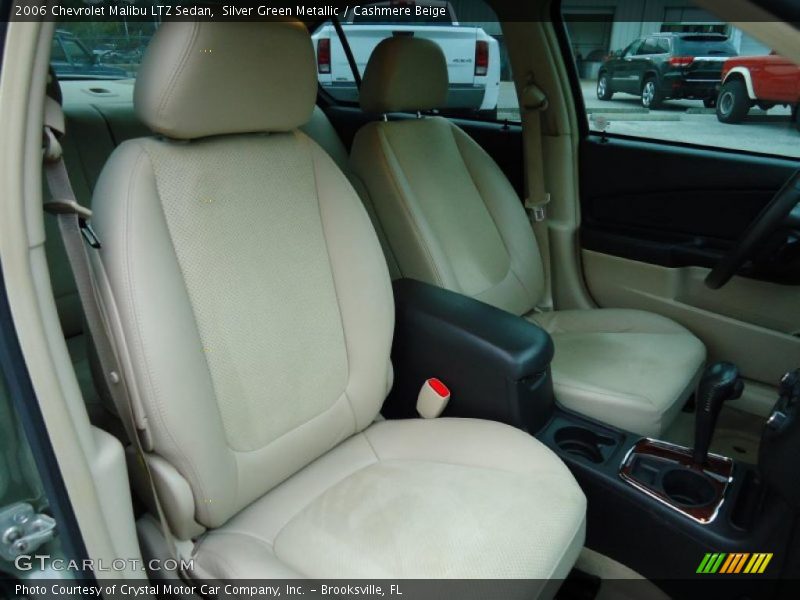 Silver Green Metallic / Cashmere Beige 2006 Chevrolet Malibu LTZ Sedan