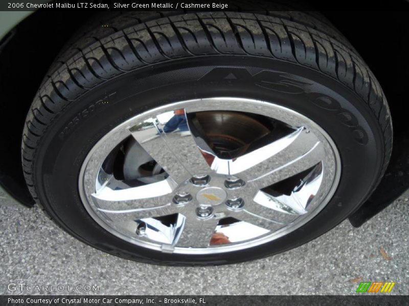 Silver Green Metallic / Cashmere Beige 2006 Chevrolet Malibu LTZ Sedan
