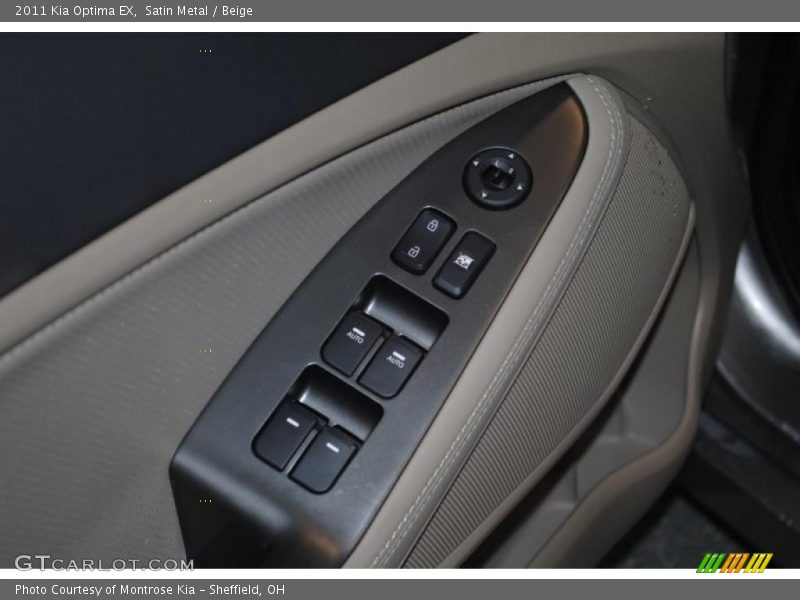 Satin Metal / Beige 2011 Kia Optima EX