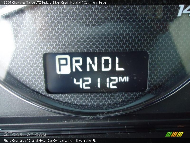 Silver Green Metallic / Cashmere Beige 2006 Chevrolet Malibu LTZ Sedan