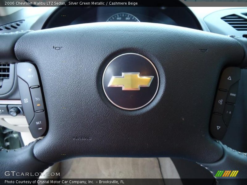 Silver Green Metallic / Cashmere Beige 2006 Chevrolet Malibu LTZ Sedan