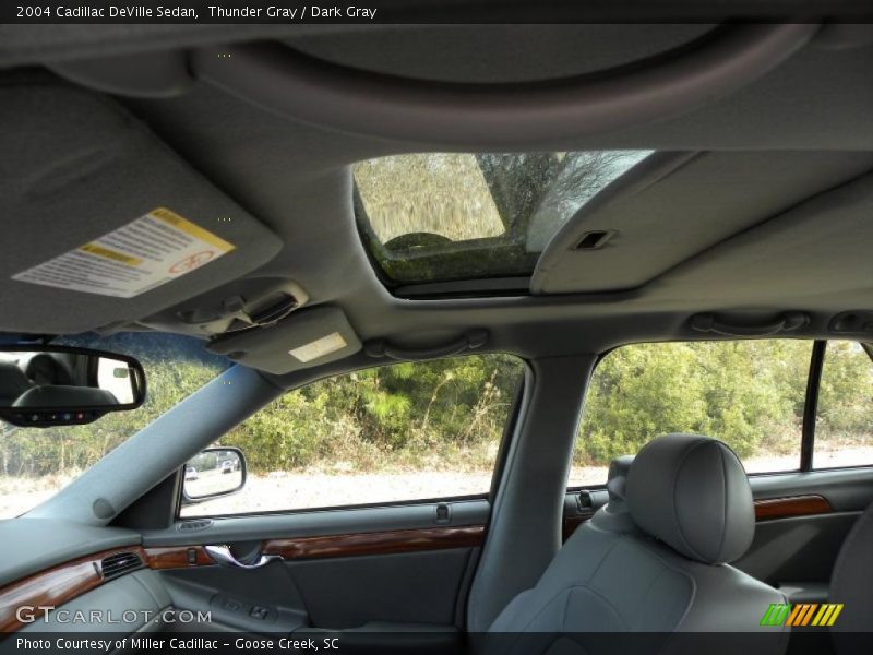 Thunder Gray / Dark Gray 2004 Cadillac DeVille Sedan