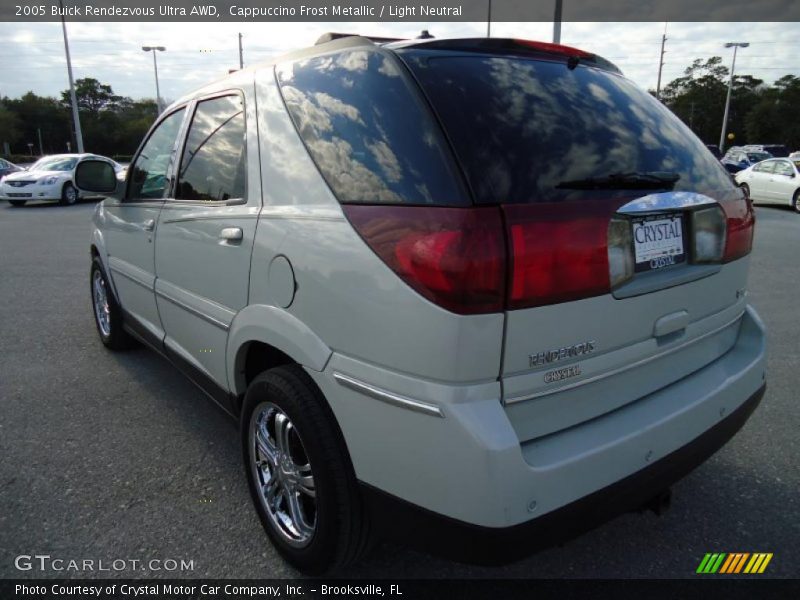 Cappuccino Frost Metallic / Light Neutral 2005 Buick Rendezvous Ultra AWD