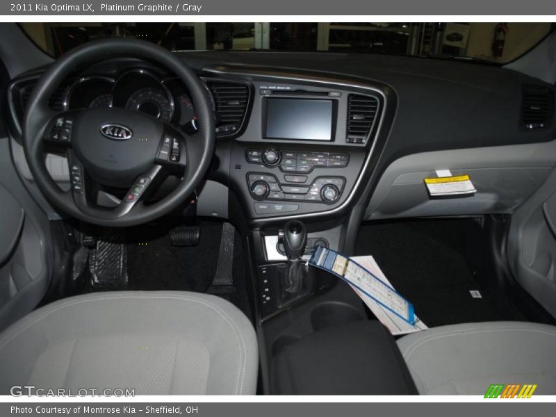 Platinum Graphite / Gray 2011 Kia Optima LX