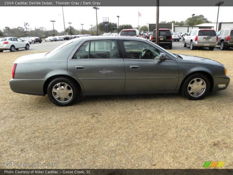 Thunder Gray / Dark Gray 2004 Cadillac DeVille Sedan