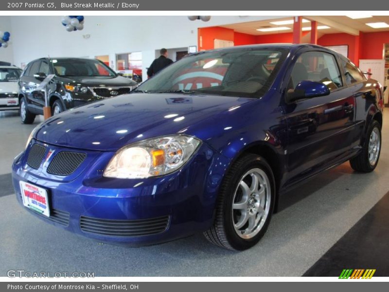 Blue Streak Metallic / Ebony 2007 Pontiac G5