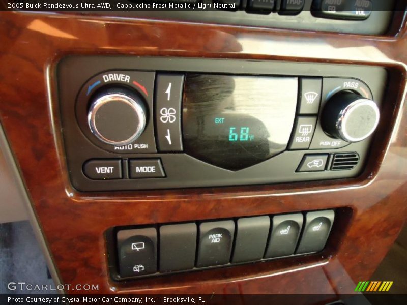 Controls of 2005 Rendezvous Ultra AWD