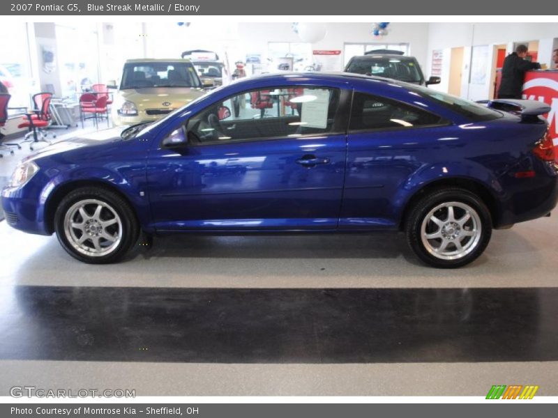 Blue Streak Metallic / Ebony 2007 Pontiac G5