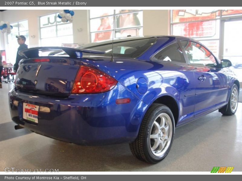 Blue Streak Metallic / Ebony 2007 Pontiac G5