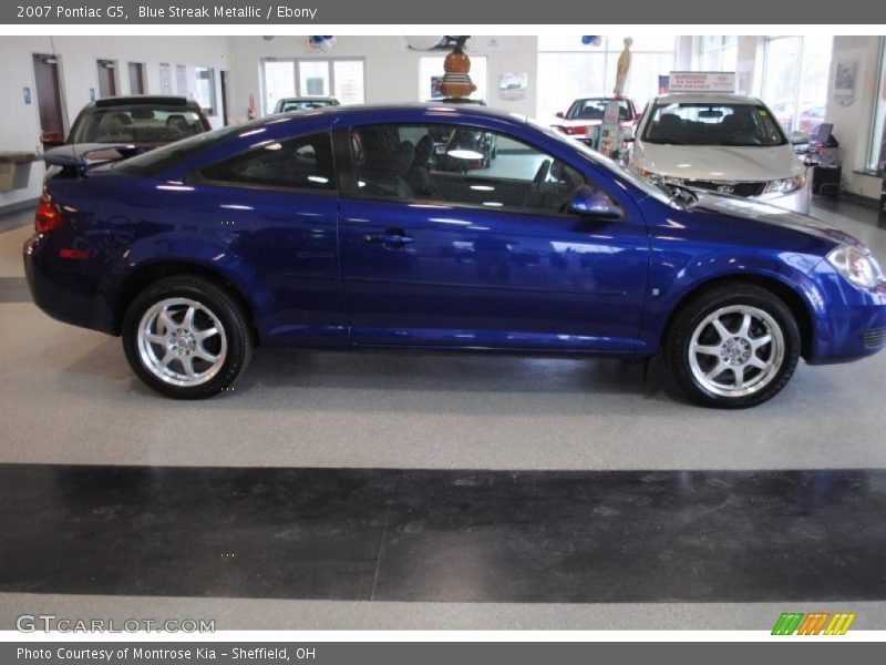 Blue Streak Metallic / Ebony 2007 Pontiac G5