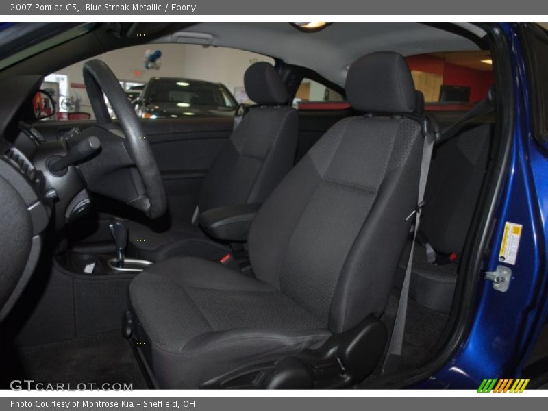 Blue Streak Metallic / Ebony 2007 Pontiac G5