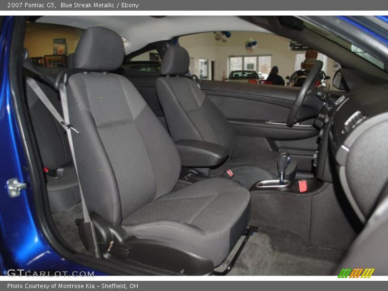 Blue Streak Metallic / Ebony 2007 Pontiac G5