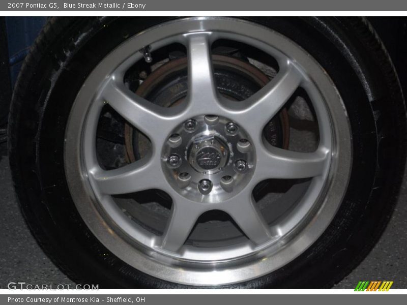 Blue Streak Metallic / Ebony 2007 Pontiac G5
