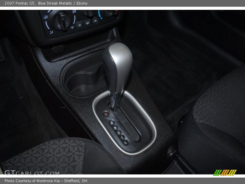 Blue Streak Metallic / Ebony 2007 Pontiac G5