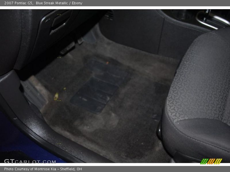 Blue Streak Metallic / Ebony 2007 Pontiac G5