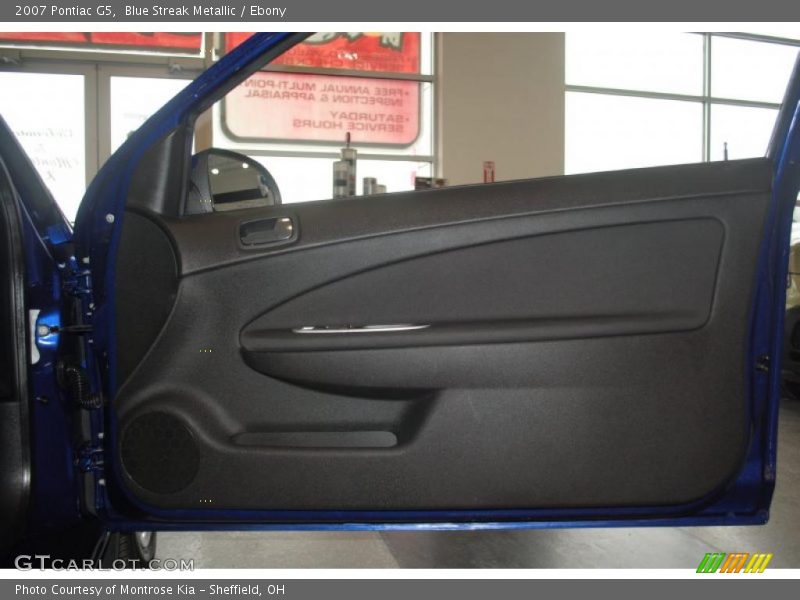 Blue Streak Metallic / Ebony 2007 Pontiac G5