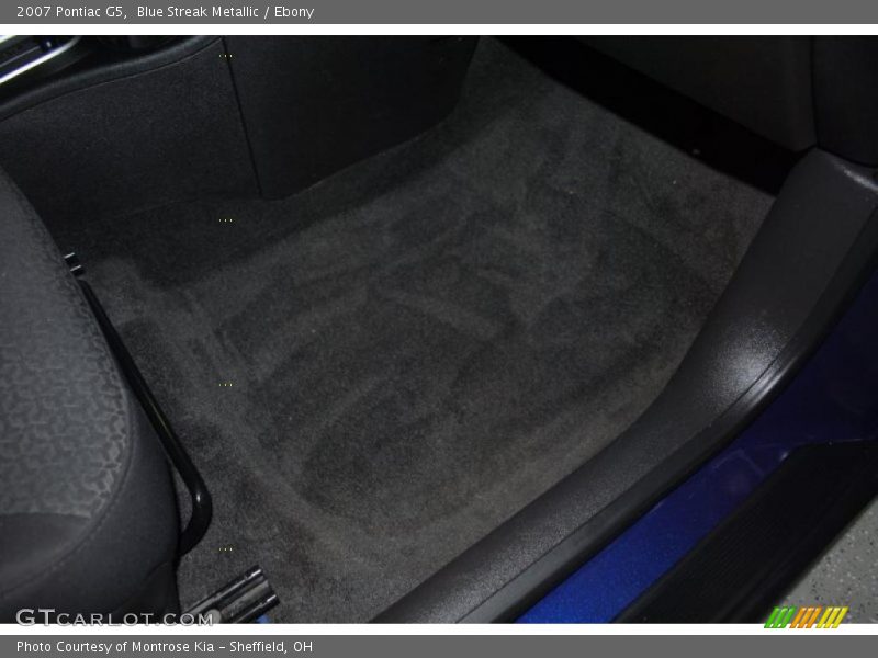 Blue Streak Metallic / Ebony 2007 Pontiac G5
