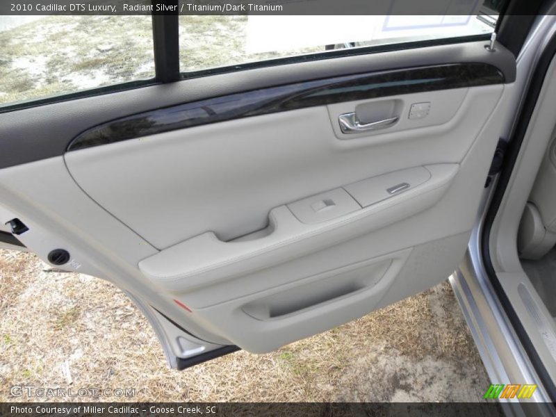 Radiant Silver / Titanium/Dark Titanium 2010 Cadillac DTS Luxury