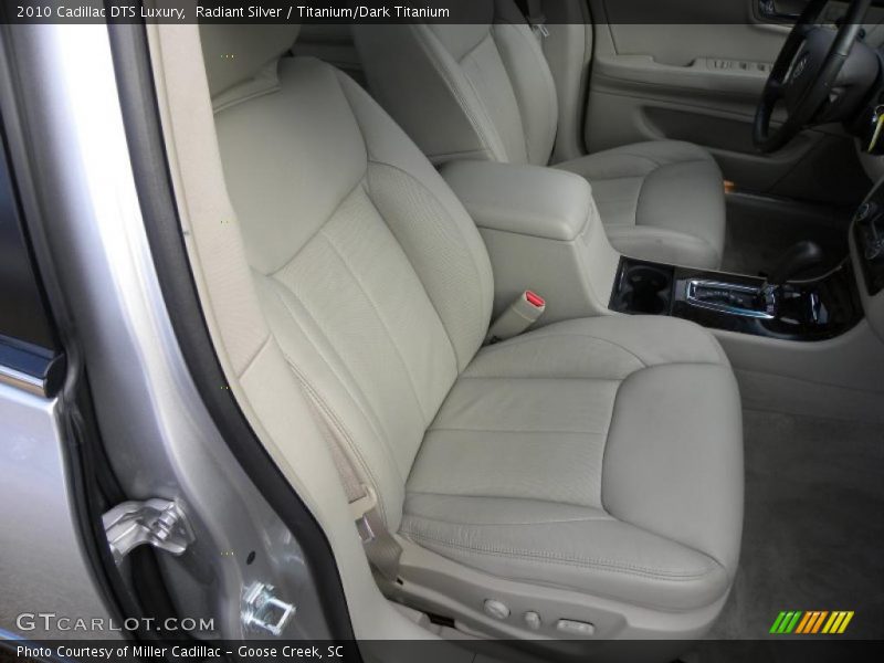 Radiant Silver / Titanium/Dark Titanium 2010 Cadillac DTS Luxury