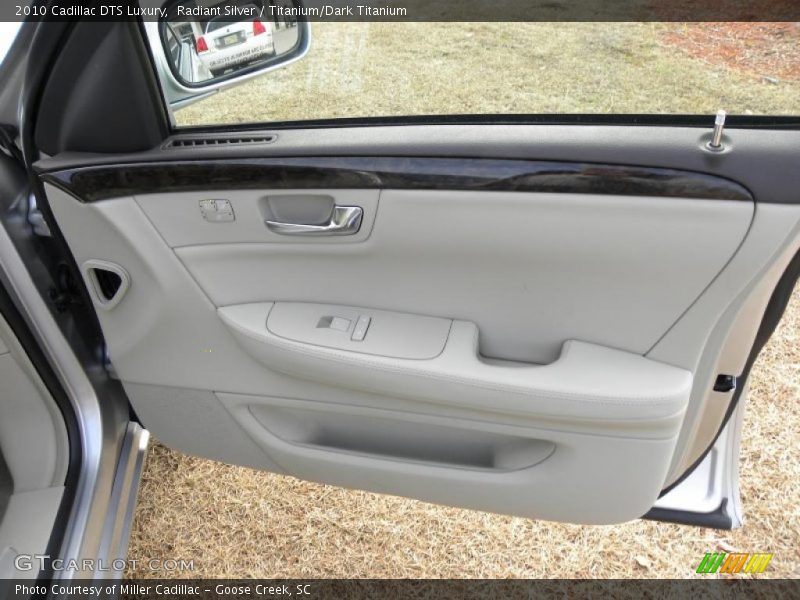 Radiant Silver / Titanium/Dark Titanium 2010 Cadillac DTS Luxury