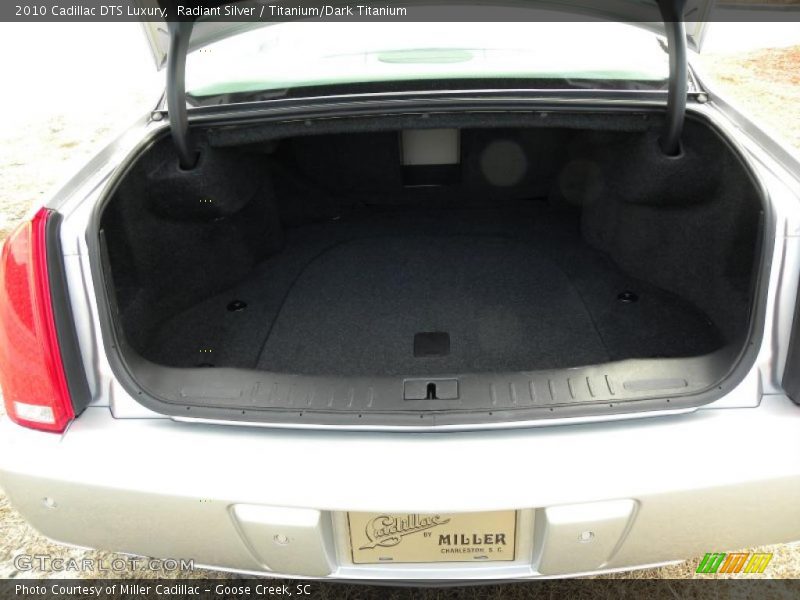 Radiant Silver / Titanium/Dark Titanium 2010 Cadillac DTS Luxury