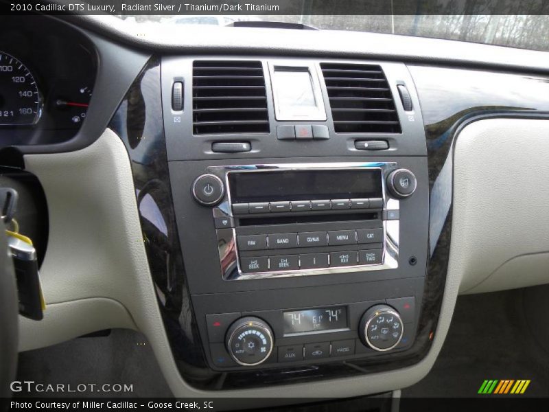 Radiant Silver / Titanium/Dark Titanium 2010 Cadillac DTS Luxury