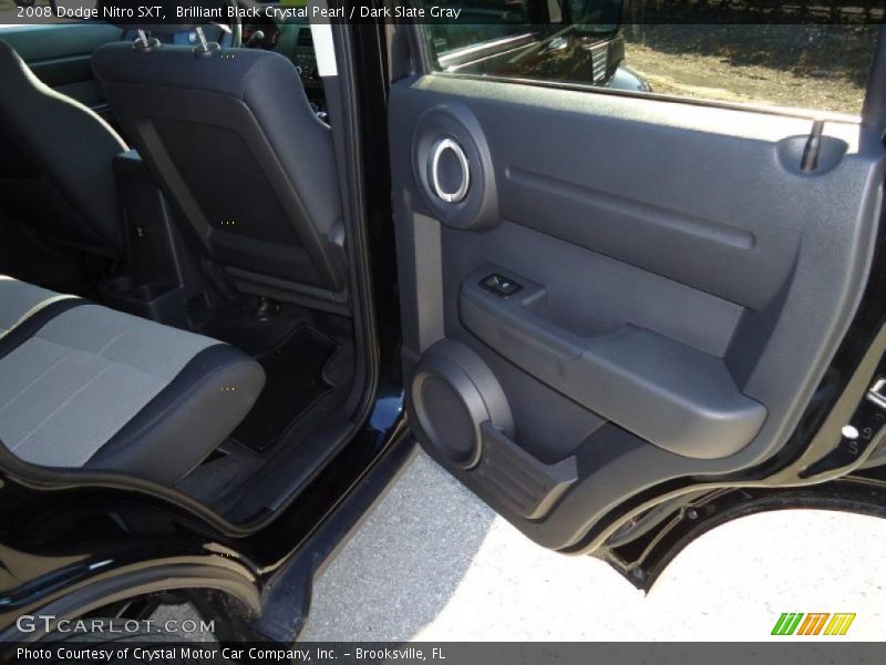 Brilliant Black Crystal Pearl / Dark Slate Gray 2008 Dodge Nitro SXT