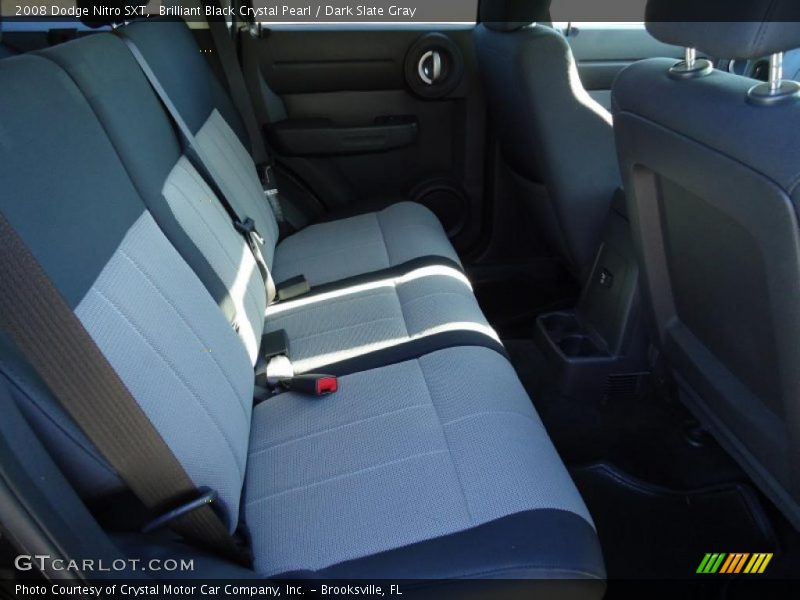 Brilliant Black Crystal Pearl / Dark Slate Gray 2008 Dodge Nitro SXT