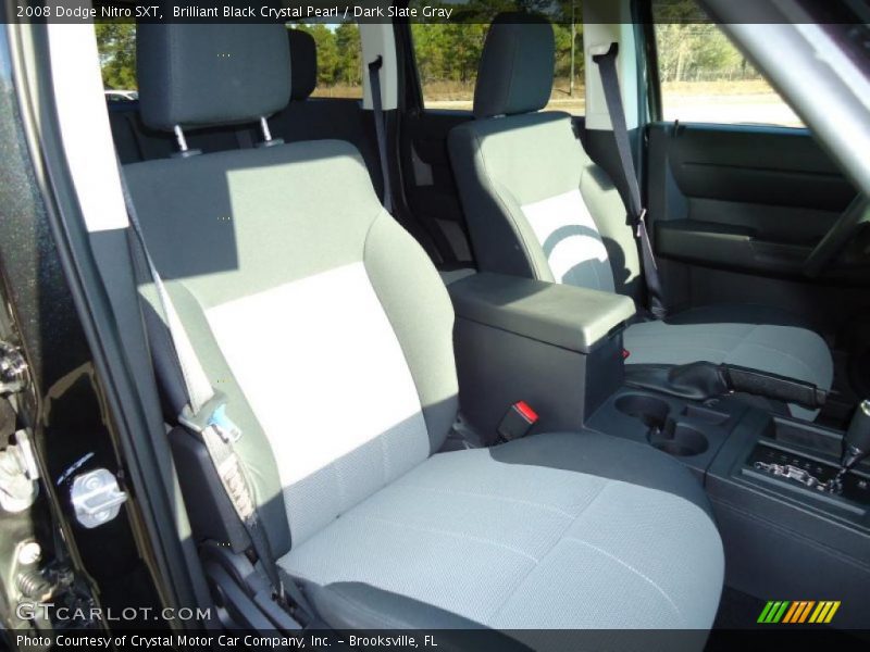 Brilliant Black Crystal Pearl / Dark Slate Gray 2008 Dodge Nitro SXT
