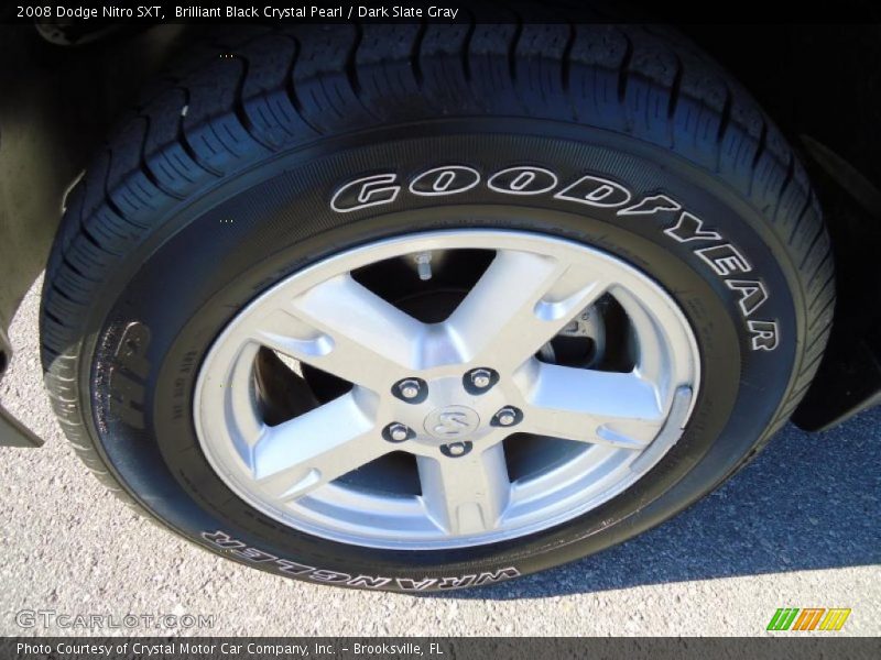 Brilliant Black Crystal Pearl / Dark Slate Gray 2008 Dodge Nitro SXT