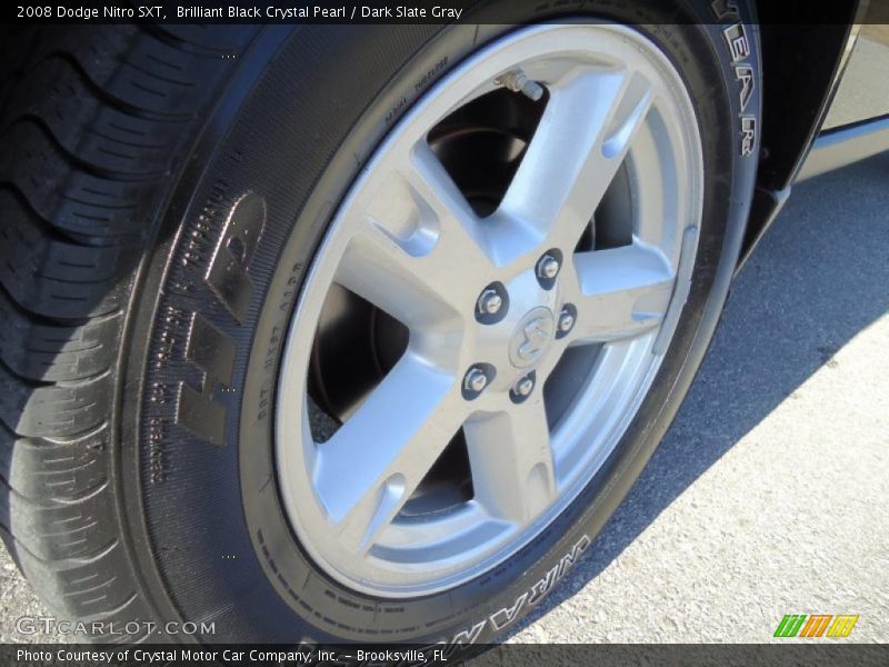 Brilliant Black Crystal Pearl / Dark Slate Gray 2008 Dodge Nitro SXT